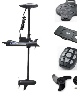 HASWING Moteur électrique avant bateau Cayman 55 - Télécommande - Quick release - Pédale