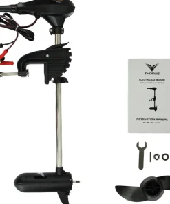THORUS Moteur Électrique Arrière^Moteur électrique bateau 12V Lightning 35 LBS