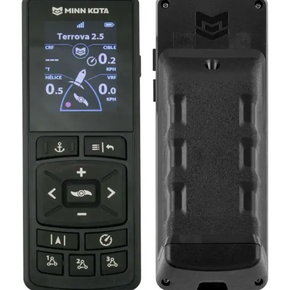 MINN KOTA Moteur Électrique Avant^Moteur électrique Riptide Terrova Quest GPS 90/115 lbs 220 cm