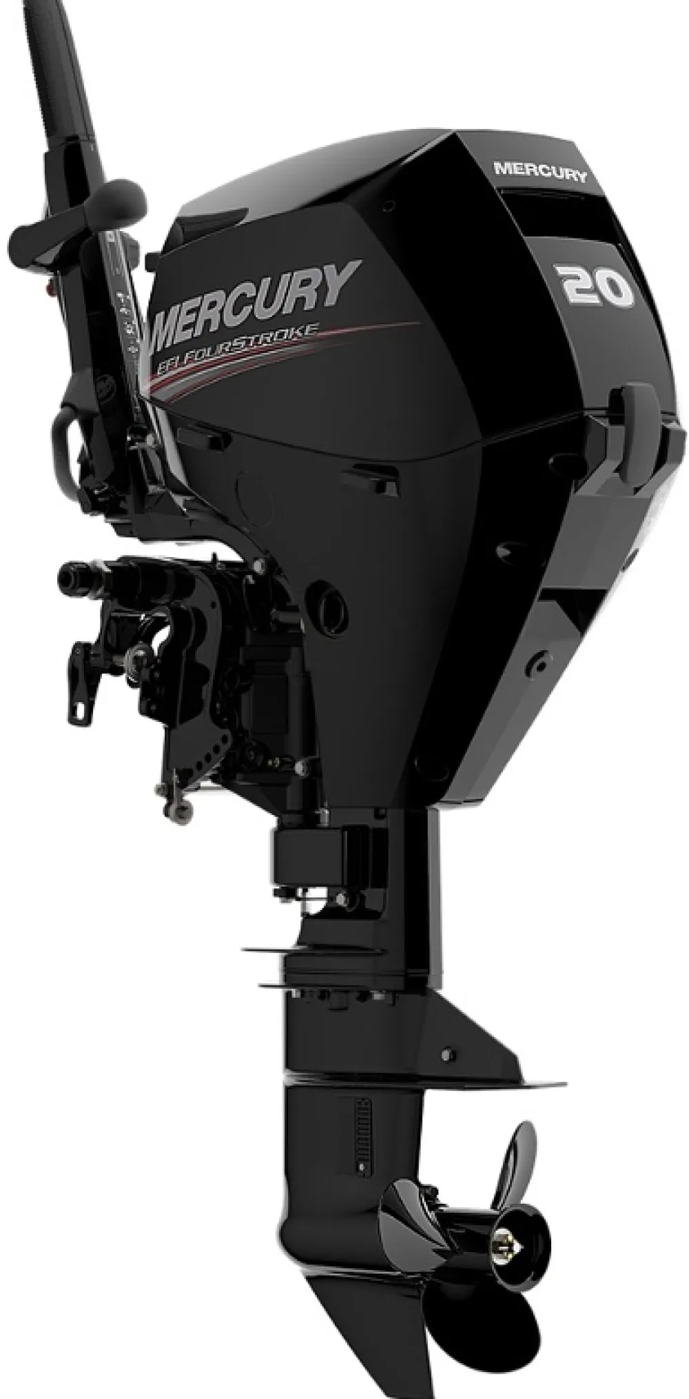 MERCURY Moteur Bateau Arbre Long^Moteur thermique 20 CV EFI démarrage électrique