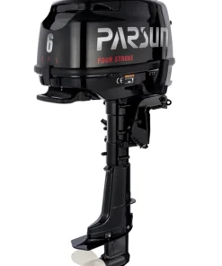 PARSUN Moteur Bateau Arbre Long^Moteur thermique ABML 6 CV monocycle