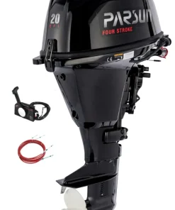 PARSUN Moteur Bateau Arbre Long^Moteur thermique AFWML 20 CV