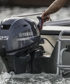 YAMAHA Moteur Bateau Arbre Court^Moteur thermique 25 CV commande à distance