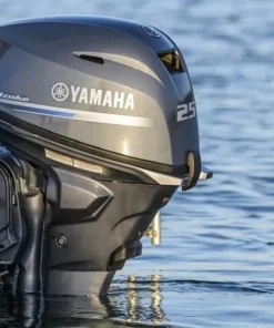 YAMAHA Moteur Bateau Arbre Court^Moteur thermique 25 CV commande à distance
