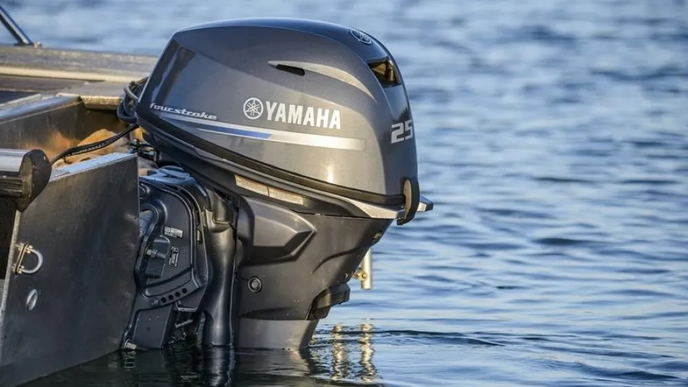 YAMAHA Moteur Bateau Arbre Court^Moteur thermique 25 CV commande à distance