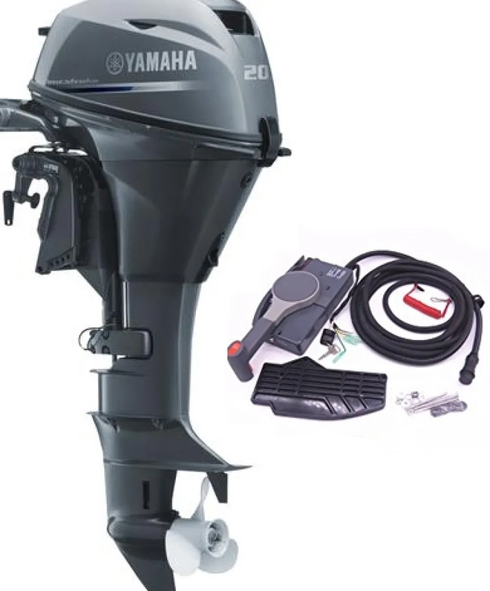 YAMAHA Moteur thermique 20 CV commande à distance