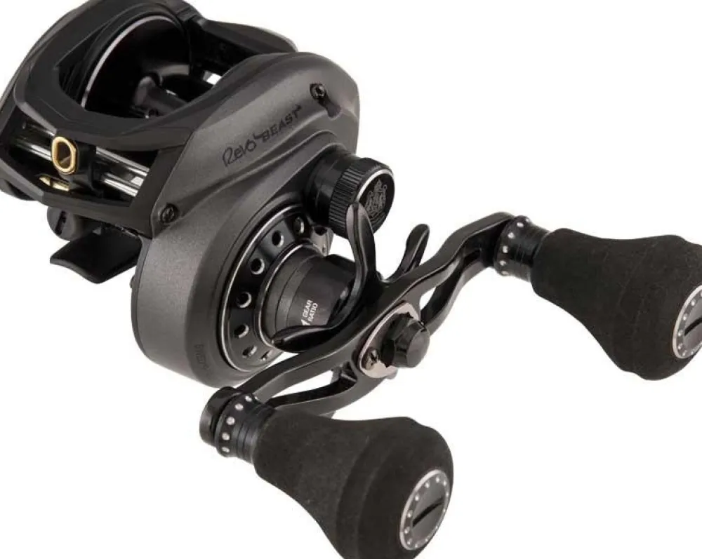 ABU GARCIA Moulinet Casting Revo 4 Beast Low profile| Moulinets Carnassier|Moulinets Pêches Exotiques