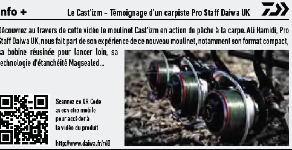DAIWA Moulinet Cast IZM 25 QDA