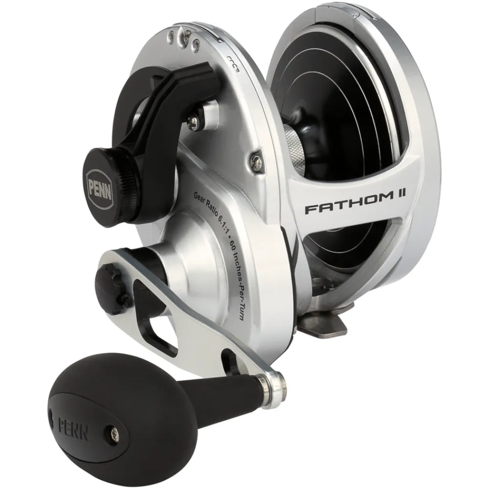 PENN Moulinets Pêches Exotiques|Moulinets De Traine^Moulinet traine Fathom II Lever Drag 60