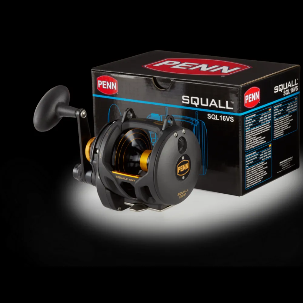 PENN Moulinets Pêches Exotiques|Moulinets De Traine^Moulinet traine Squall Lever Drag 16 - VS