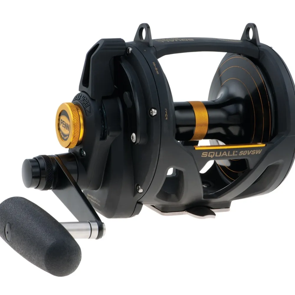 PENN Moulinets Pêches Exotiques|Moulinets De Traine^Moulinet Traîne Squall Lever Drag 2 Speed 50VSW