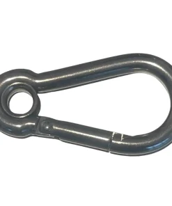 DENTY SPEARFISHING Mousqueton Et Crochet^Mousqueton à oeillet en inox 6 mm