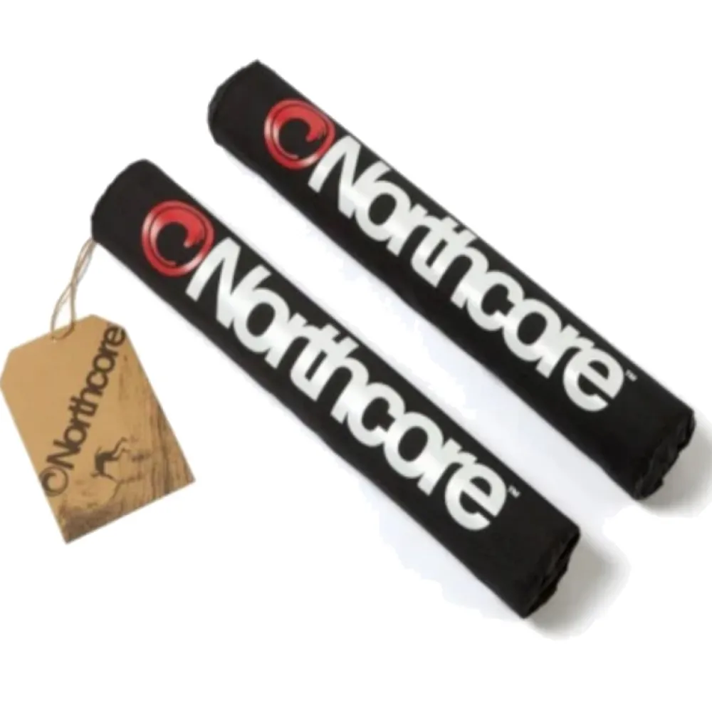 NORTHCORE Mousse Toit Et Sangles De Transport|Transport En Voiture^Mousse bar de toit Noir