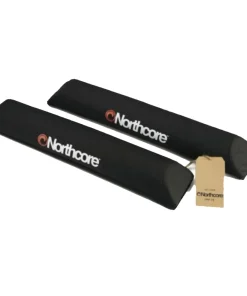NORTHCORE Mousse Toit Et Sangles De Transport|Transport En Voiture^Mousse bar de toit Aerodynamique Noir