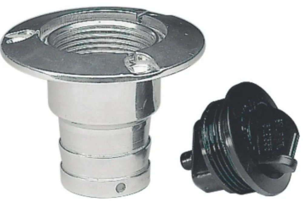 PLASTIMO Nables aluminium - Carburant - Ø tuyau: 38 mm - Alu. Anodisé