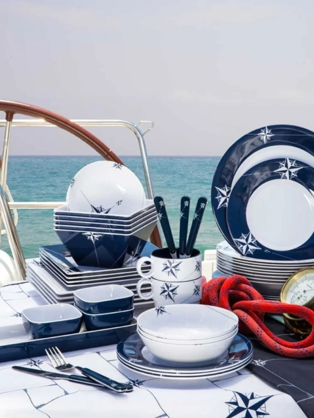 MARINE BUSINESS Art De La Table|Textile Et Accessoires^Nappe Imperméable - Collection Northwind - 1 Pièce