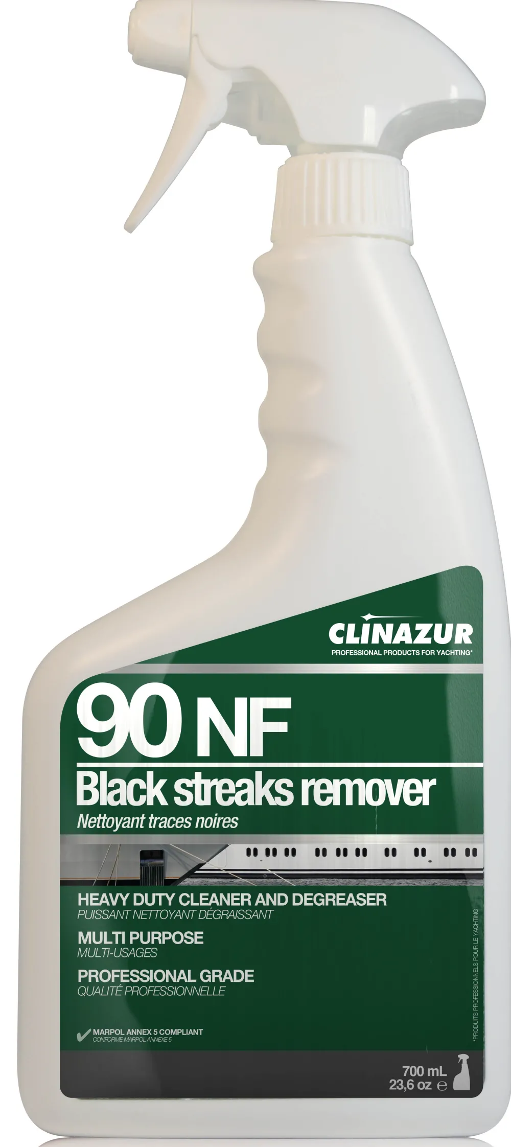 CLIN' AZUR Nettoyage Bateau^Nettoyant multi-usages renforcé Clin'Azur 90NF - 700 ml