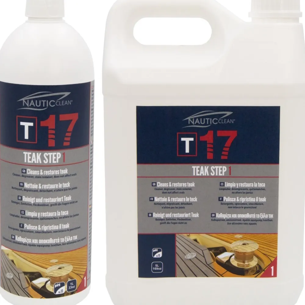 NAUTIC-CLEAN Entretien Teck Et Bois^Nettoyant Nautic Clean Teak Step 1 - 17