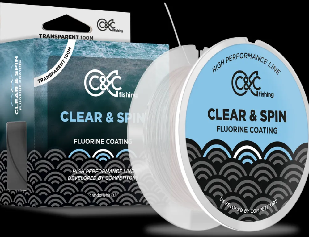 C&C FISHING Nylon Clear & Spin