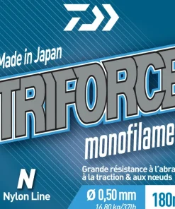 DAIWA Fils De Pêche|Nylons / Tresses^Nylon Triforce Gris