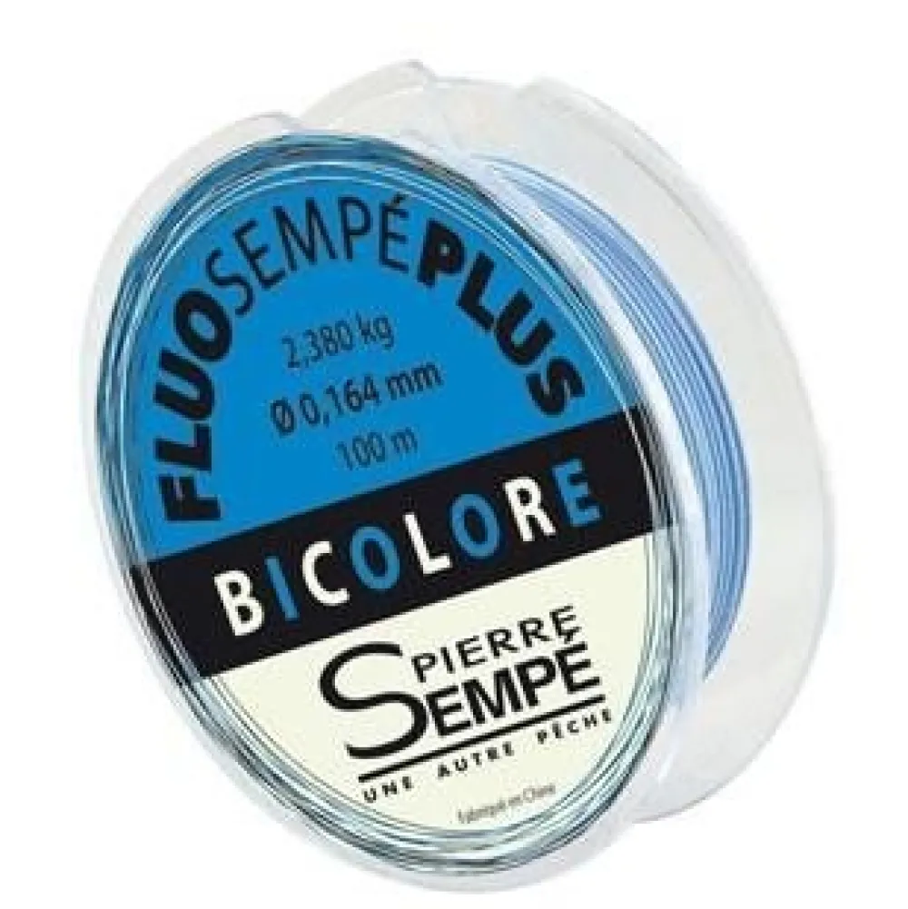 PIERRE SEMPé Fils De Pêche Truite^Nylon de Pêche Pierre Sempe Fluo Bleu/Blanc