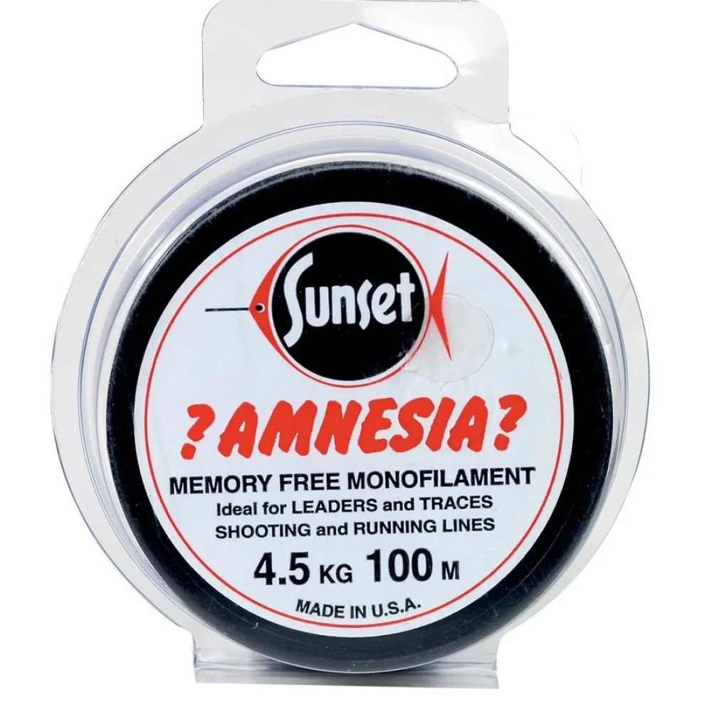 FLASHMER Fils De Pêche|Nylons / Tresses^Nylon Amnesia Noir 100 m