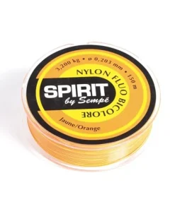 SPIRIT BY SEMPé Fils De Pêche Truite^Nylon Fluo Jaune/Orange