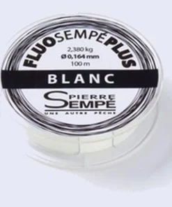 PIERRE SEMPé Fils De Pêche Truite^Nylon Fluo Sempé Plus Blanc