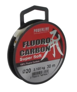 POWERLINE Nylons / Tresses|Fils De Pêche Truite^Nylon Fluorocarbon Super Soft 30 m
