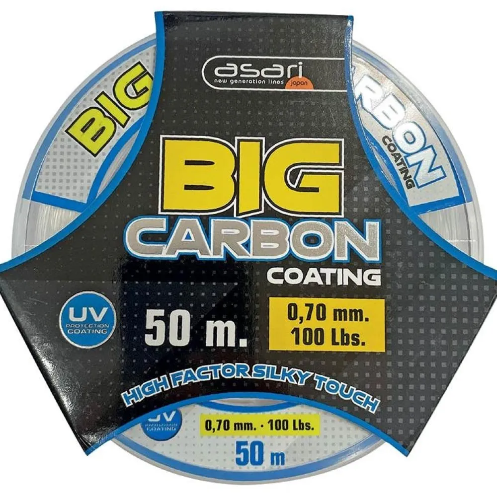 ASARI Fils De Pêche|Nylons / Tresses^Nylon Fluorocarbone Big Carbon Coating