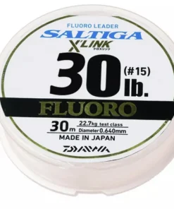 DAIWA Accessoires Pêche Au Jig|Fils De Pêche^Nylon Fluorocarbone Saltiga X'Link Fluoro Leader