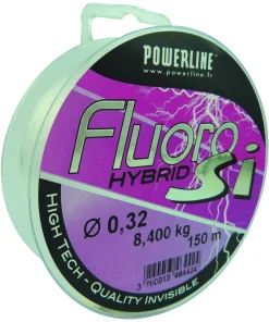 POWERLINE Nylon Fluoro SI Hybrid 300 m New génération