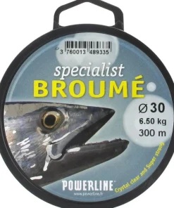 POWERLINE Fils De Pêche|Nylons / Tresses^Nylon Spécialist Broumé