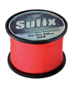 SUFIX Nylons / Tresses|Nylons / Tresses Carnassier^Nylon Tritanium Orange