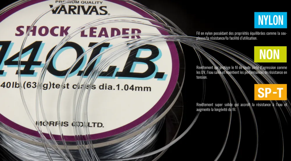 VARIVAS Nylon Shock Leader 50 m
