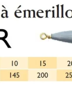 LEMER Plombs|Plombs De Pêche / Bombettes / Buldos / Flotteurs^Olives longues à émerillons
