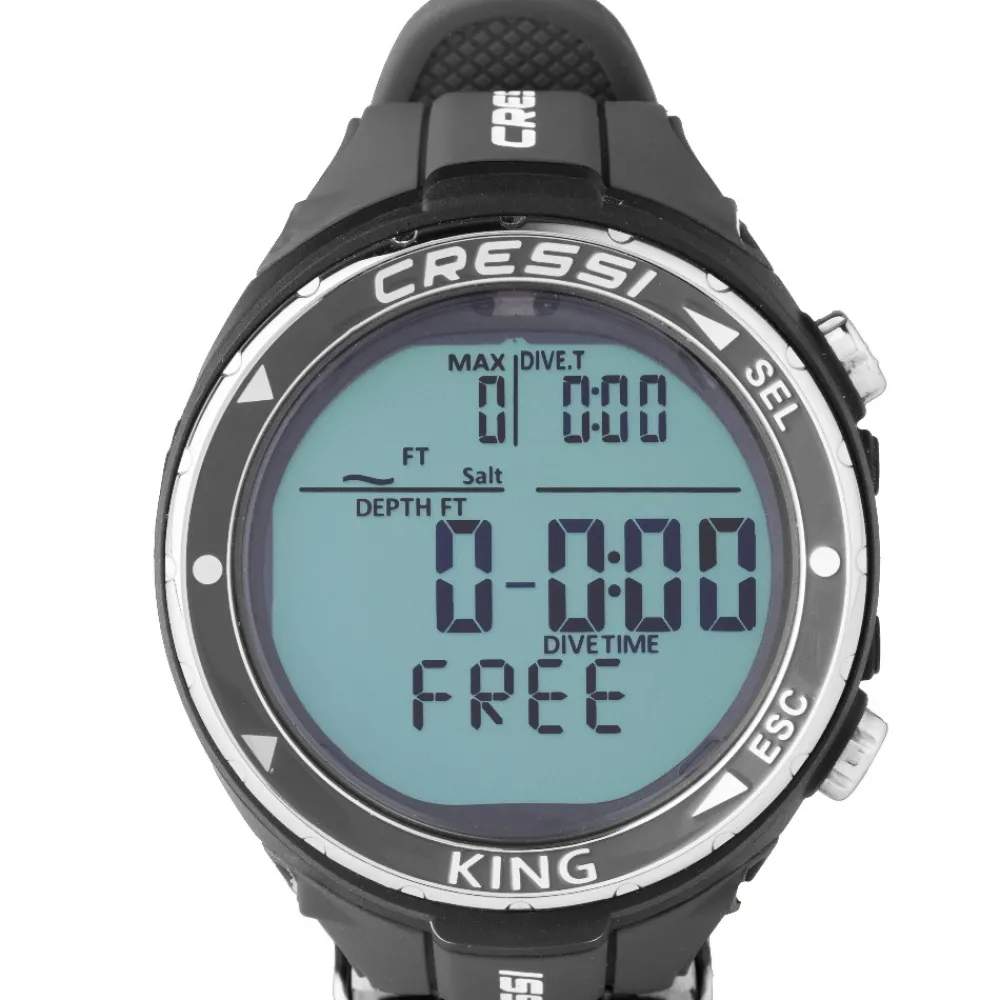 CRESSI-SUB Ordinateur d'apnée et chasse sous marine Cressi King