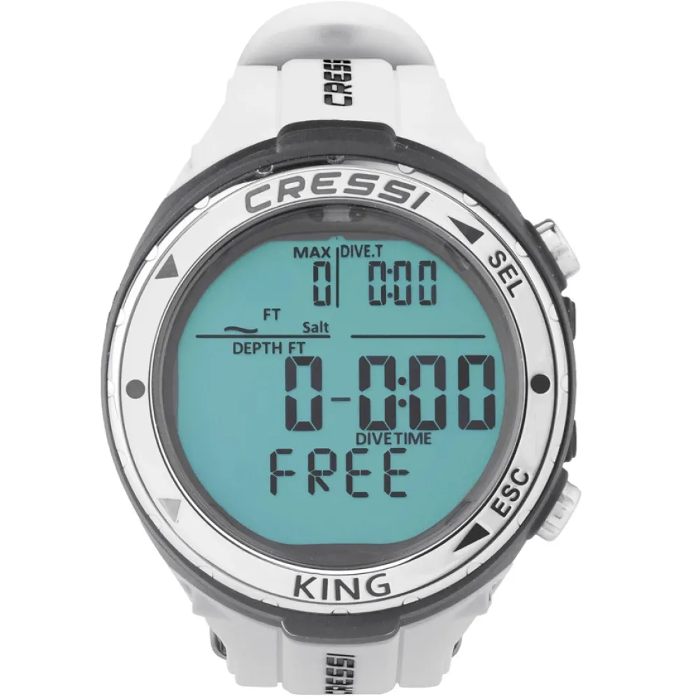 CRESSI-SUB Ordinateur d'apnée et chasse sous marine Cressi King