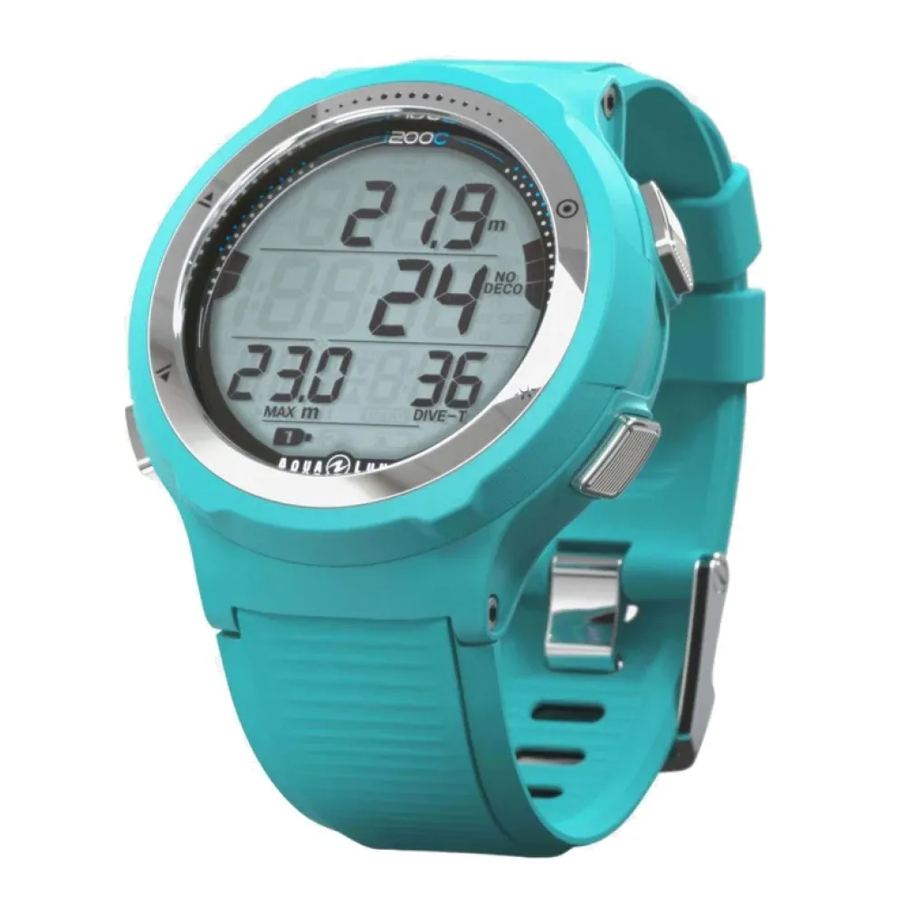 AQUALUNG Ordinateur D'Apnée|Gestion D'Air^Ordinateur de Plongée I200C - Turquoise