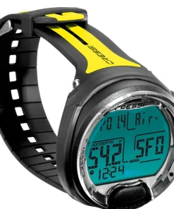 CRESSI-SUB Ordinateur de Plongée Cressi Leonardo 2.0 - Noir/Jaune