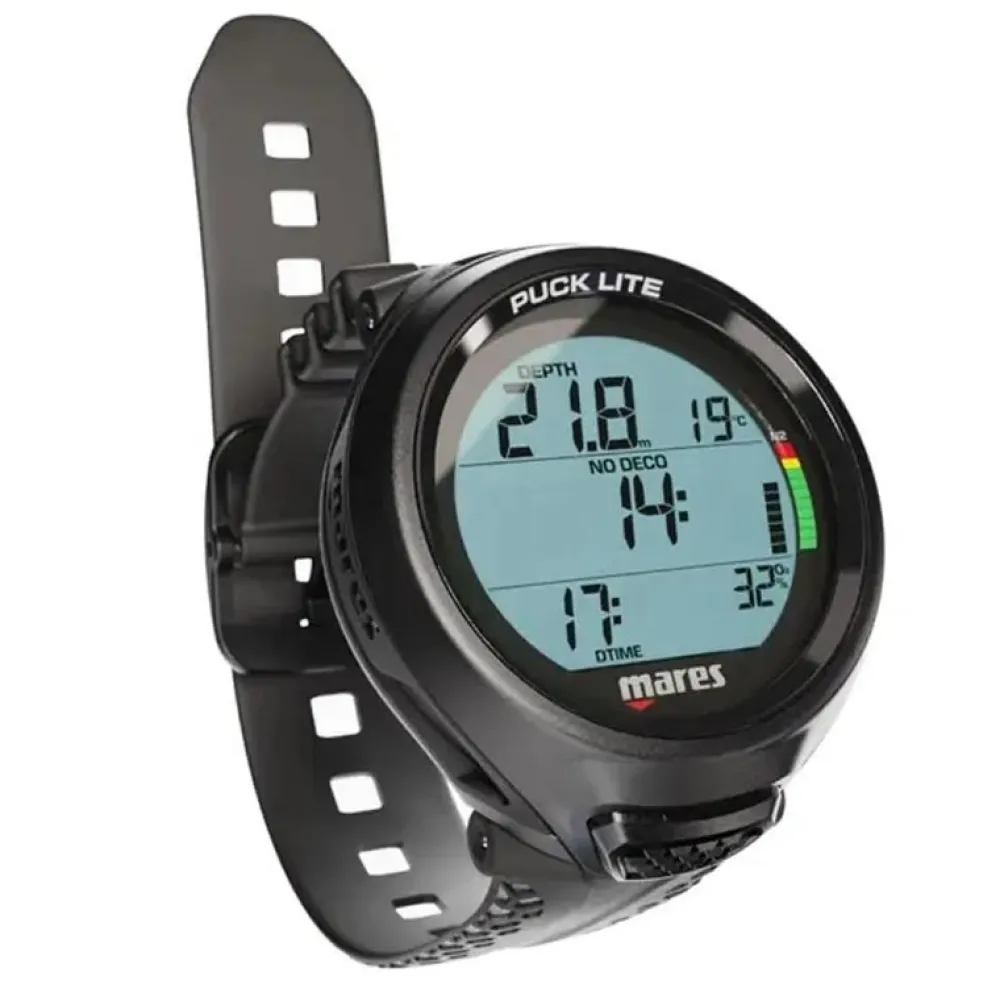MARES Ordinateur de Plongée Puck Lite Noir