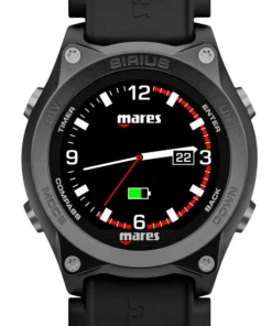 MARES Ordinateur D'Apnée|Ordinateur Montre D'Apnée^Ordinateur de Plongée Sirius Silver