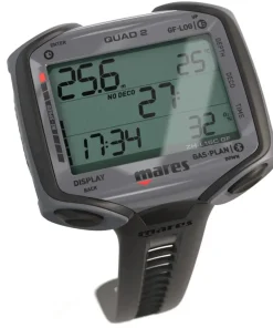 MARES Ordinateur de Plongée Quad 2 Gris