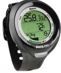 MARES Gestion D'Air|Ordinateur Montre D'Apnée^Ordinateur de Plongée Puck Pro + Noir