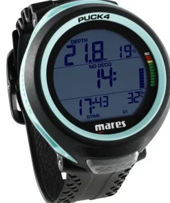 MARES Gestion D'Air^Ordinateur de Plongée Puck 4 Aquamarine