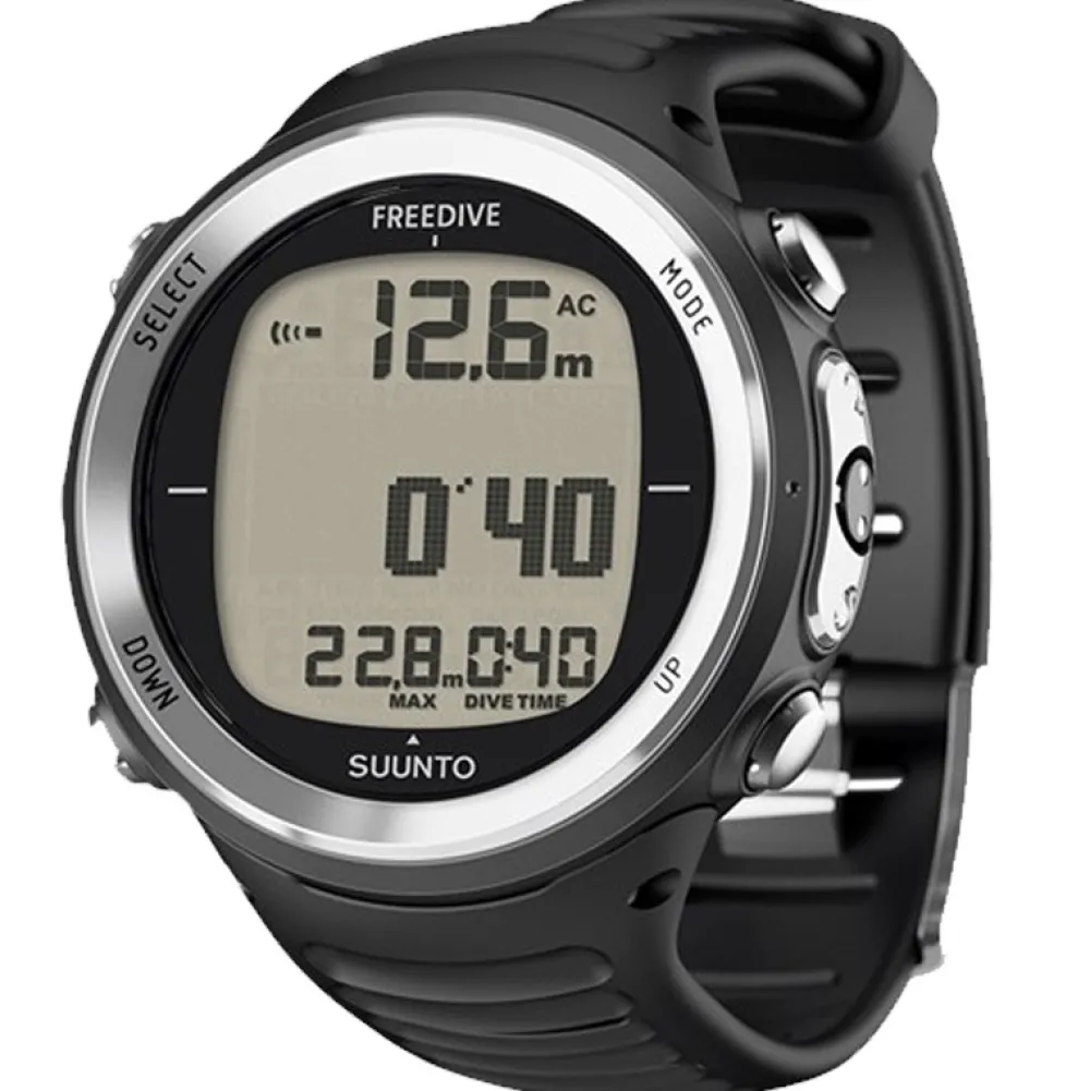 SUUNTO Ordinateur D'Apnée|Gestion D'Air^Ordinateur de Plongée D4F Black