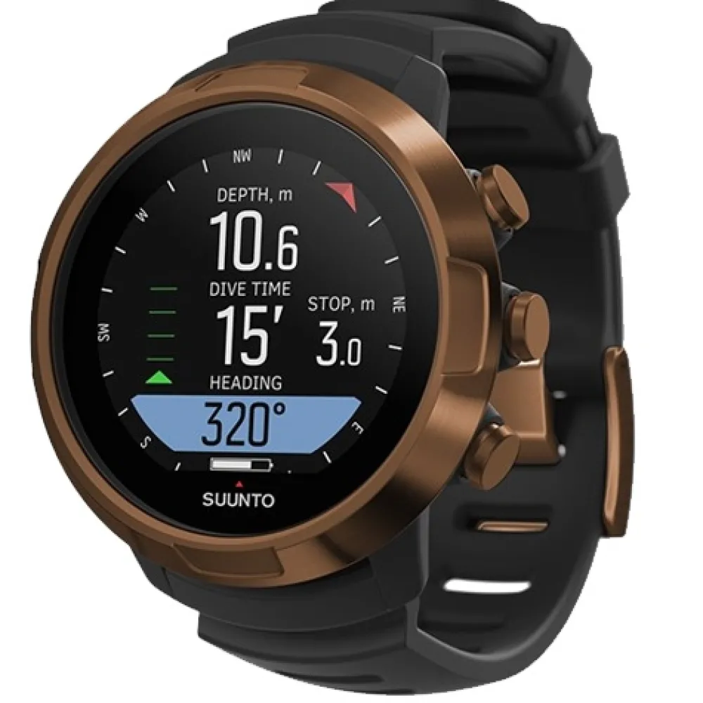 SUUNTO Ordinateur de Plongée D5 Cuivre