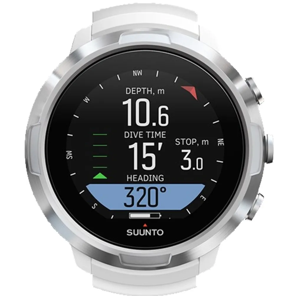 SUUNTO Ordinateur de Plongée D5 Blanc