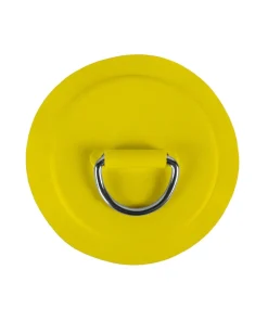 SURF UNITED Anneau D-Ring^Pack 4 anneaux inox D-Ring avec patch Jaune