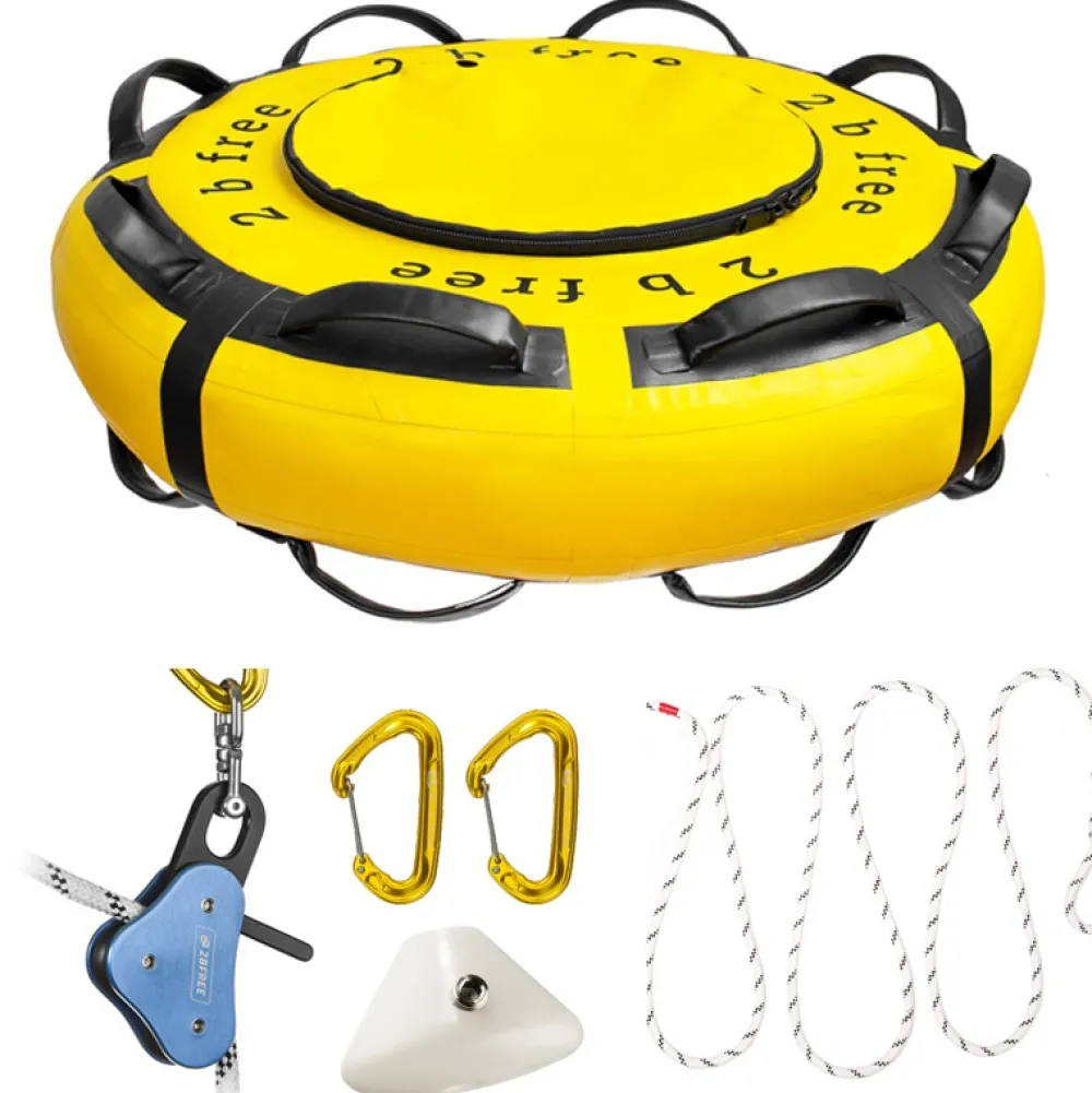 2BFREE Bouée Apnée^Pack Atelier complet apnée Jaune